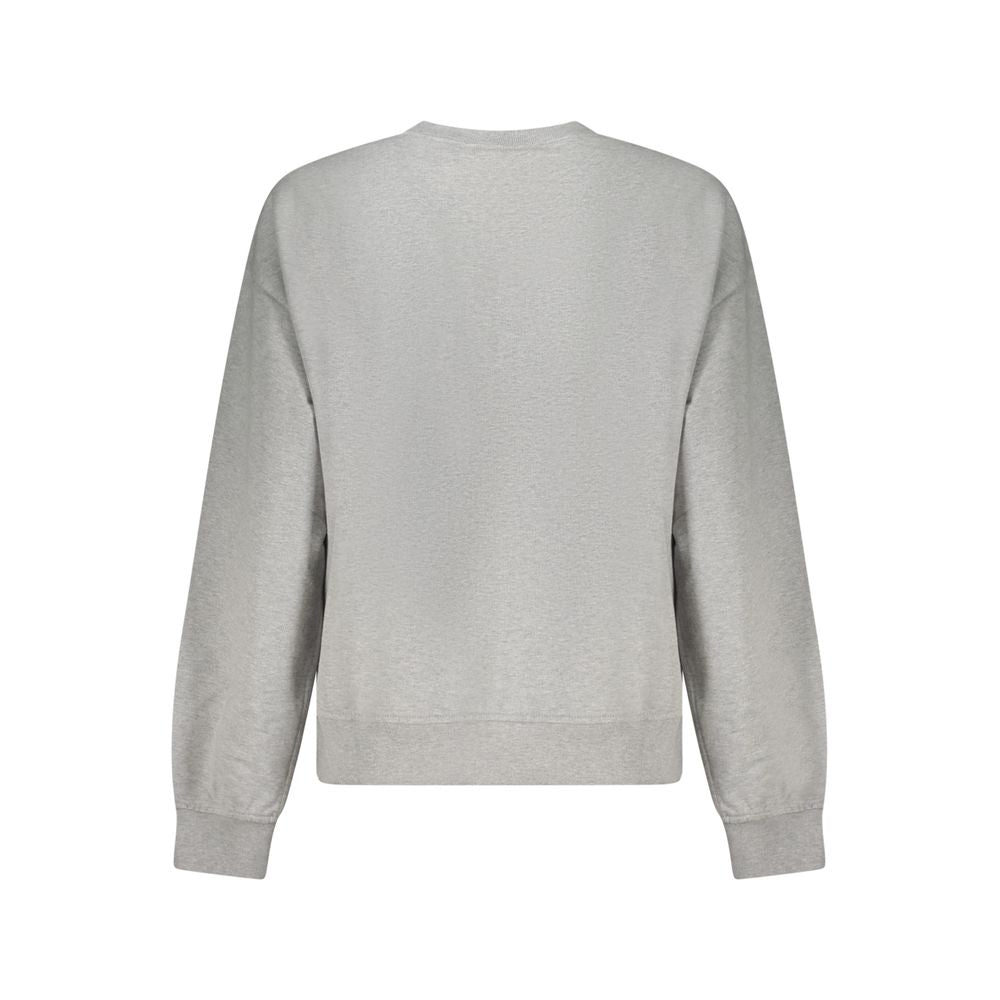 Calvin Klein - Relaxed Cotton Blend Logo Sweatshirt - Grey Calvin Klein