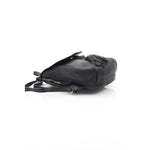 Baldinini Trend - Polished Cowhide Mini Backpack Crossbody - Black Baldinini Trend