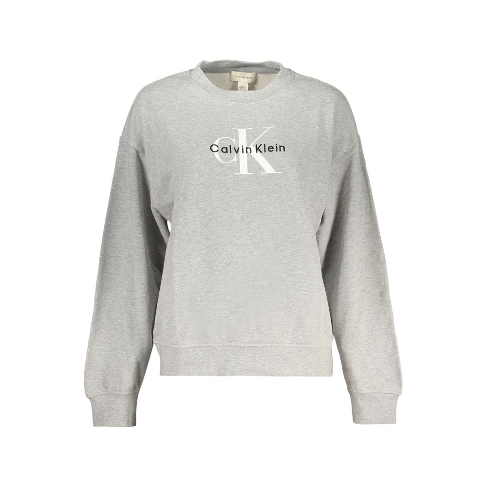 Calvin Klein - Classic Logo Crew Neck Sweatshirt - Grey Calvin Klein