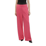 Vero Moda - Elegant Wide Leg Pleated Palazzo Trousers - Pink Vero Moda