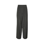 Vero Moda - Sophisticated Wide Leg Pinstripe Trousers - Grey Vero Moda