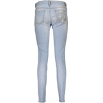 Just Cavalli - Edgy Distressed Skinny Jeans - Light Blue Just Cavalli