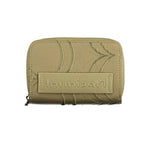 Desigual - Vibrant Embroidered Zip Wallet - Green Desigual