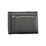 Calvin Klein - Sleek Textured Polyethylene Wallet with Zip Coin Pocket - Black Calvin Klein