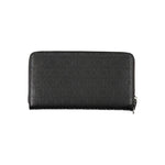 Calvin Klein - Sleek Embossed Logo Zip-Around Wallet - Black Calvin Klein