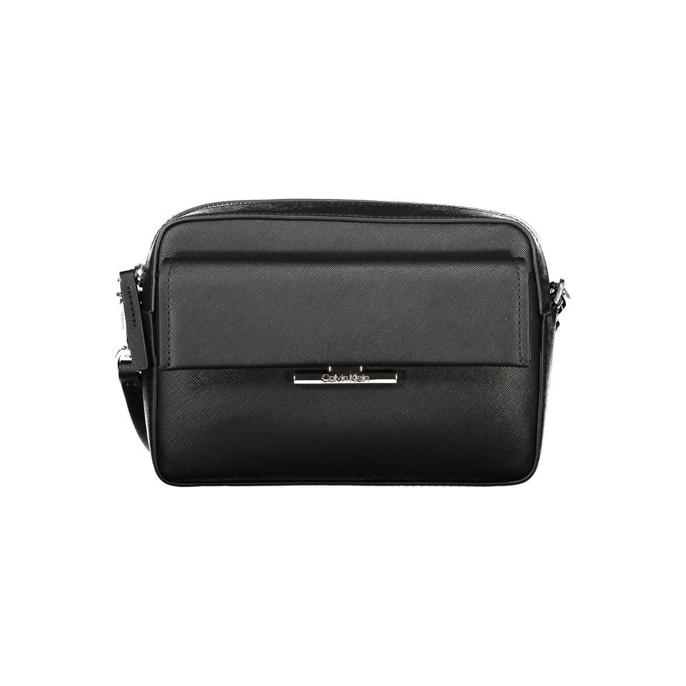 Calvin Klein - Sleek Structured Crossbody Bag - Black Calvin Klein