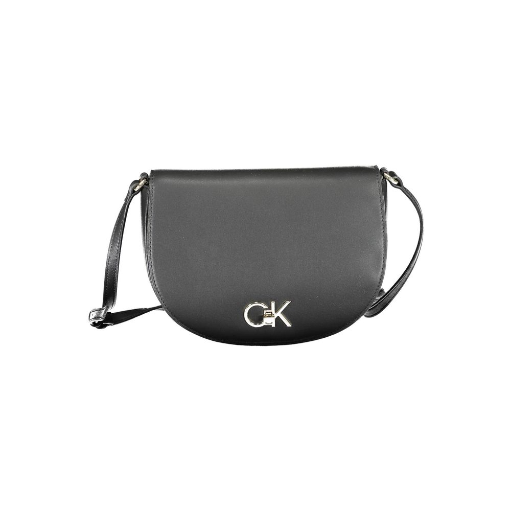 Calvin Klein - Minimalist Semi-Circular Adjustable Shoulder Bag - Black Calvin Klein