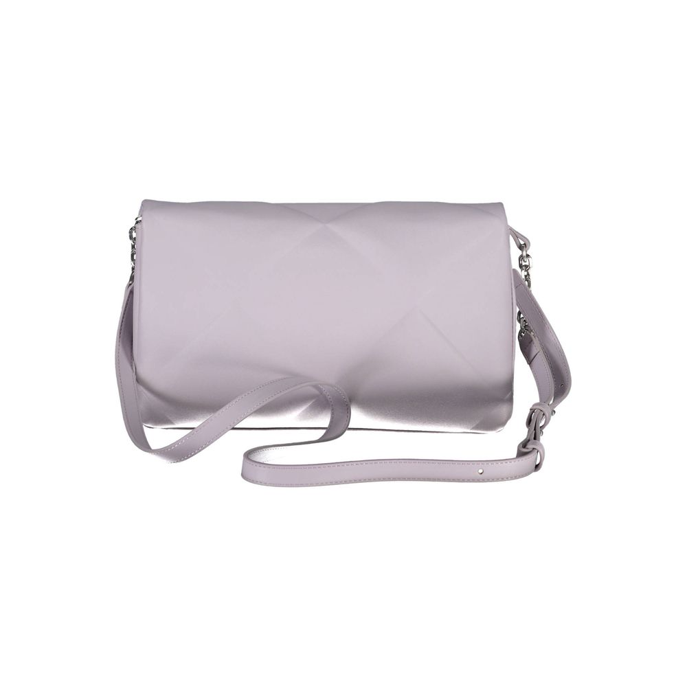 Calvin Klein - Chic Quilted Recycled Polyester Shoulder Bag - Purple Calvin Klein