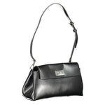 Calvin Klein - Sleek Minimalist Recycled Polyester Shoulder Bag - Black Calvin Klein