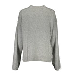 Calvin Klein - Relaxed Wool Knit Round Neck Sweater - Grey Calvin Klein