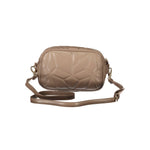 Valentino - Structured Quilted Polyethylene Shoulder Bag - Brown Mario Valentino