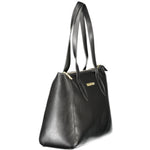 Valentino - Structured Polyethylene Shoulder Bag - Black Mario Valentino