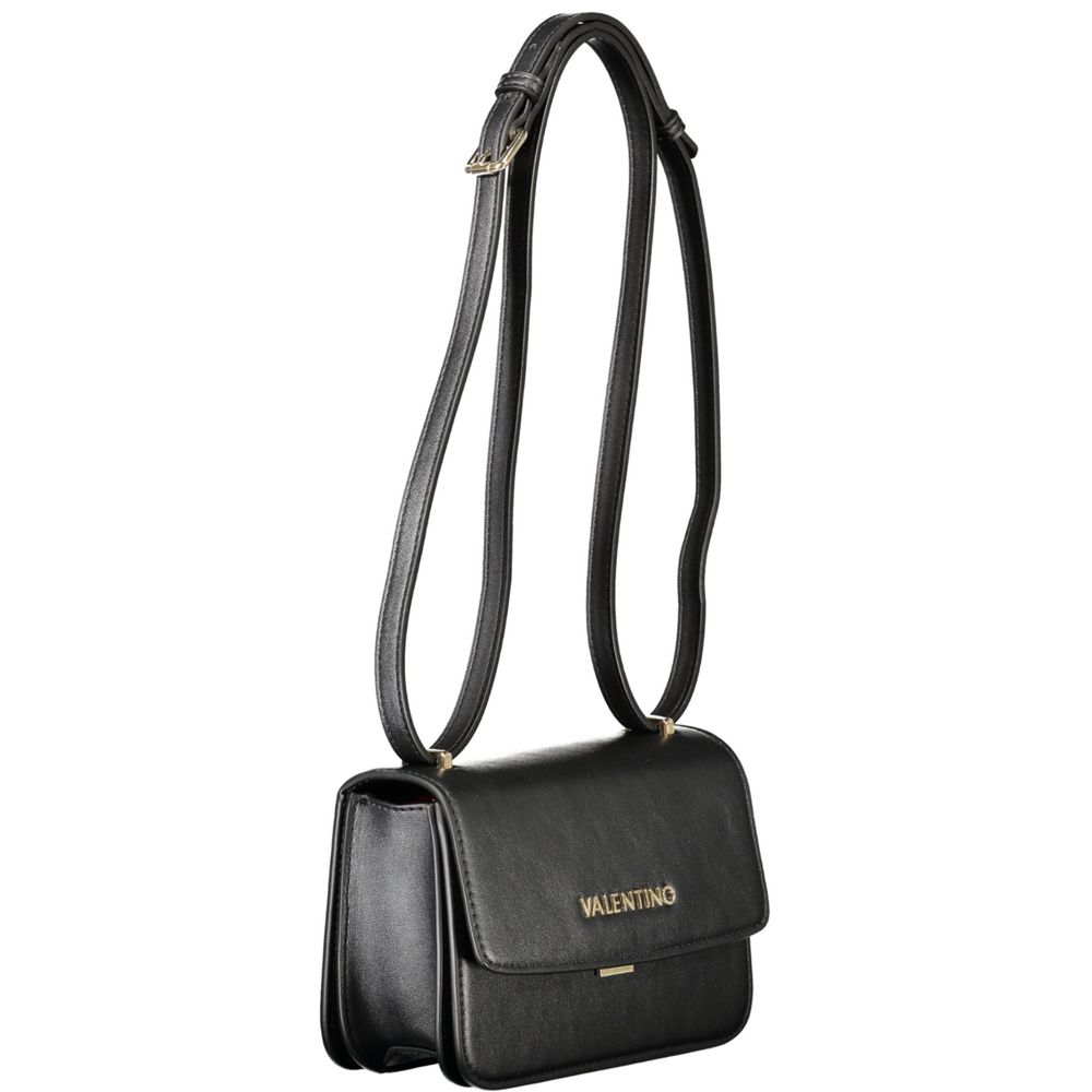 Valentino - Sleek Polyethylene Crossbody Handbag - Black Mario Valentino