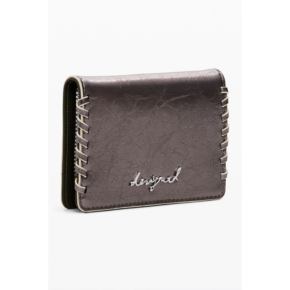 Desigual - Eclectic Crinkled Zip Wallet - Bronze Desigual