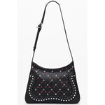Desigual - Edgy Studded Polyethylene Shoulder Bag - Black Desigual