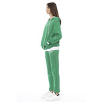 Baldinini Trend - Relaxed Cotton Fleece Zip Hoodie Tracksuit Set - Green Baldinini Trend