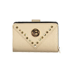 Laura Biagiotti - Chic Studded Textured Wallet - Beige Laura Biagiotti