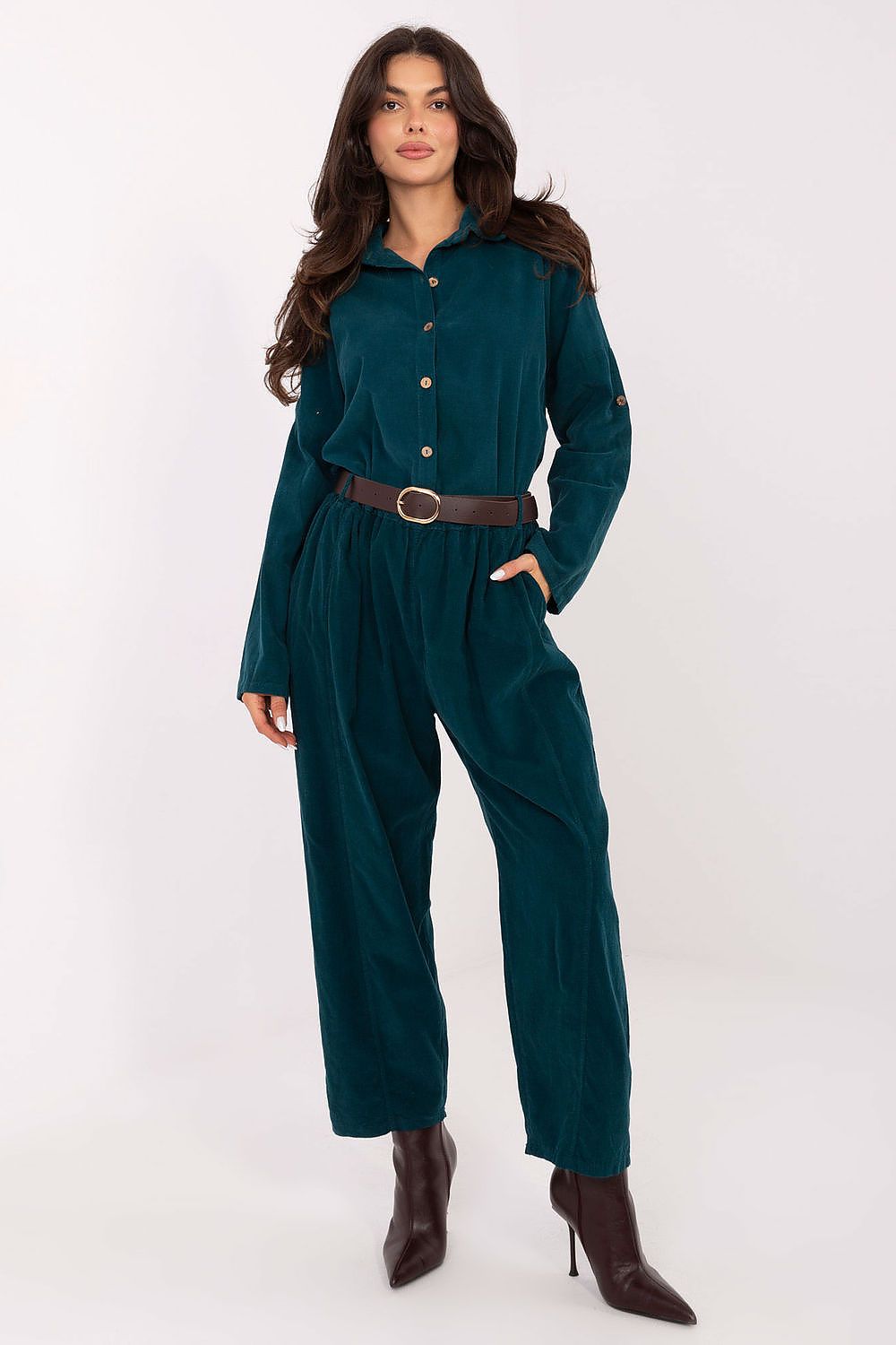  fløjlsbukser model 220819 Italy Moda 