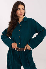  Langærmet skjorte model 220826 Italy Moda 