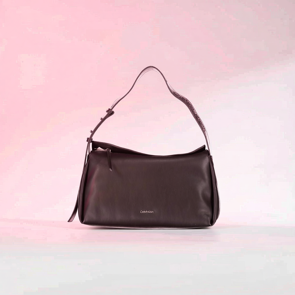Calvin Klein - Minimalist Recycled Polyester Shoulder Bag - Black Calvin Klein