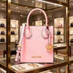 Michael Kors - Polished Structured Mini Tote Bag - Pink Michael Kors