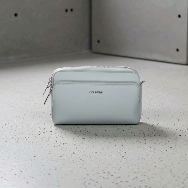 Calvin Klein - Sleek Recycled Polyester Compact Crossbody Bag - Blue
